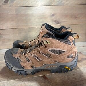 Merrell Moab 2 Mid Mens size 11 shoes Brown Suede Waterproof boots